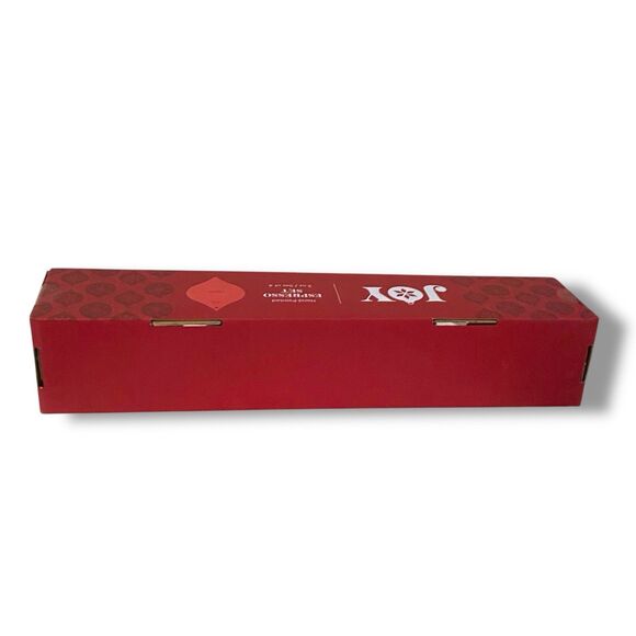 Santa Christmas Mugs Winking Santa Espresso Set of 4 Cute New Hand painted 3oz - Picture 5 of 8